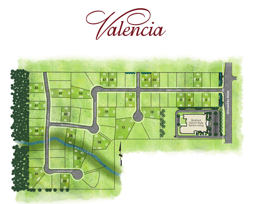 Valencia map